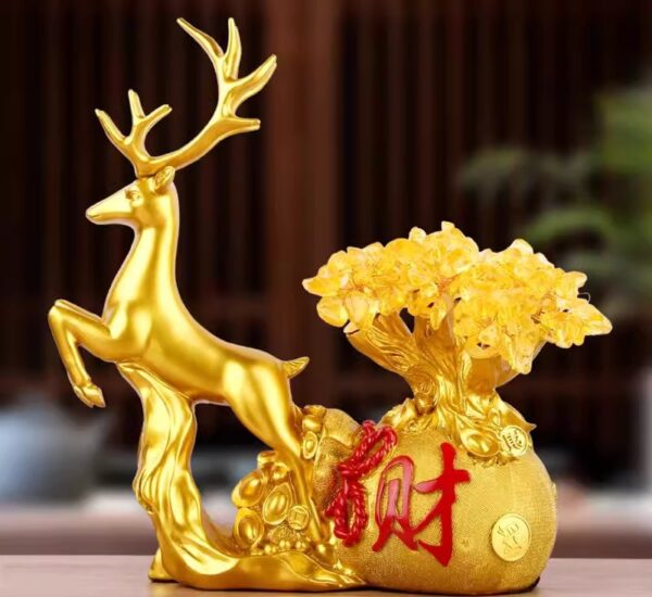 Consecrated 開光 Gold Deer