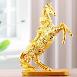 Consecrated 開光 Gold Horse