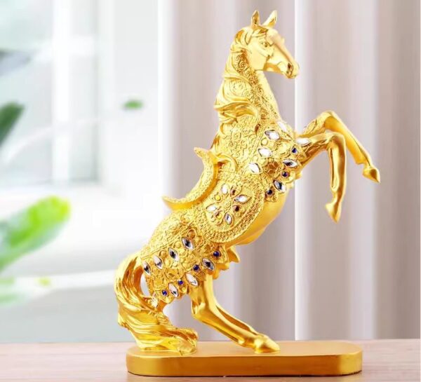 Consecrated 開光 Gold Horse