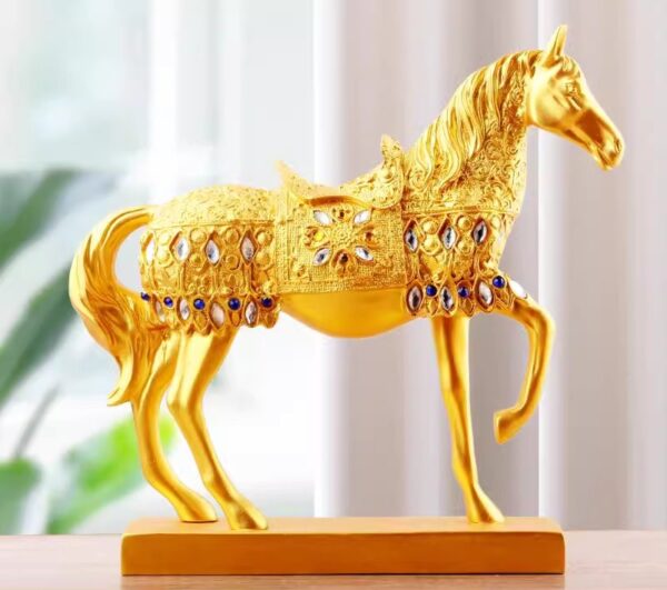 Consecrated 開光 Golden Horse
